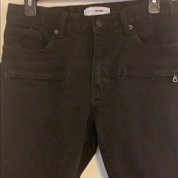 FASHION NOVA MEN black designed pants size 30.. - Picture 5 of 8